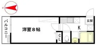 アークリード千本今出川(イマデガワ)【4階】の間取り