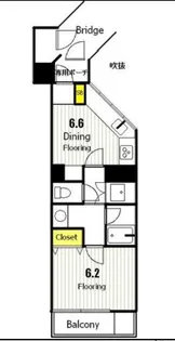 シュワルベ【402号室】の間取り