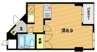 シャトレ カルム【207号室】の間取り
