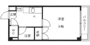 BOIS DE BOULOGNE/ボワード ブローニュ 【3階】の間取り