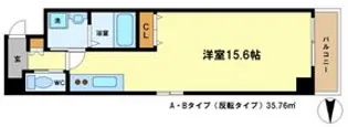リンツ御池【602号室】の間取り