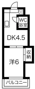グラン・パレ【6階】の間取り