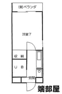 アポロン【406号室】の間取り