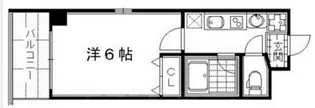 バインオークイレブン【6階】の間取り
