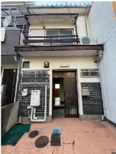 京都府京都市中京区聚楽廻東町【テラスハウス】の外観