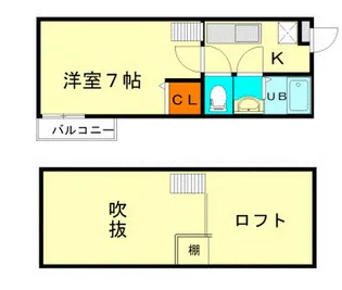 Stable三条大宮【211号室】の間取り