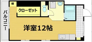 双和苑【306号室】の間取り