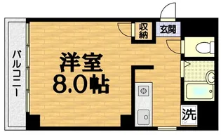 丸共ビル【305号室】の間取り