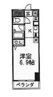 WILL21烏丸御池【302号室】の間取り