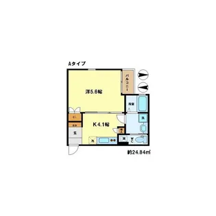ウインドベル芦刈山【5階】の間取り