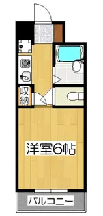 ブリスアビタシオン【207号室】の間取り