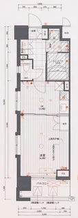 べラジオ五条堀川【1203号室】の間取り