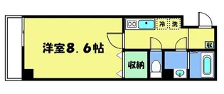 Resonance(レゾナンス)西陣【405号室】の間取り