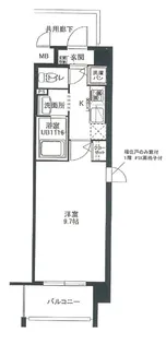 TMインプレシオン【603号室】の間取り