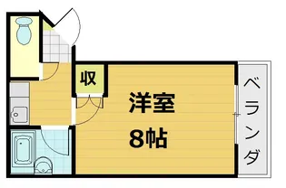 グレースU【5階】の間取り