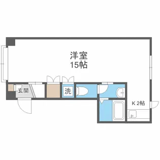 ヌーベル98【210号室】の間取り