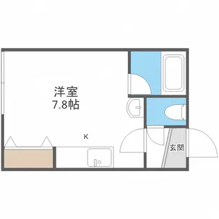 アズーリ中の島参番館【1階】の間取り