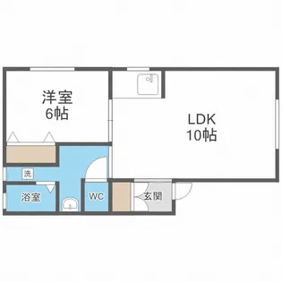 メゾン下田【102号室】の間取り