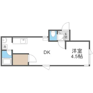 キラメック白石駅前【305号室】の間取り