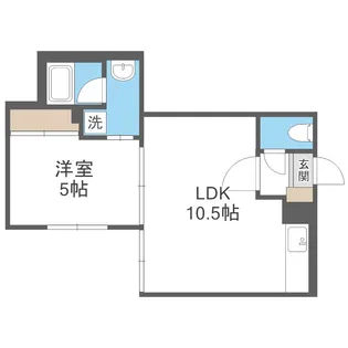パーク9【305号室】の間取り