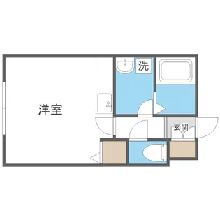 カレッジサイドいくね【303号室】の間取り