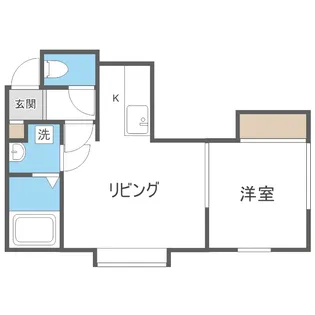 アプレミディ【202号室】の間取り