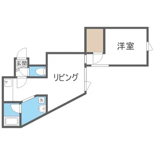 KIRAMECK月寒中央(キラメック月寒中央)【302号室】の間取り
