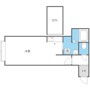 ファーミントンビレッジ【205号室】の間取り