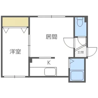 Rise ForestⅡ(ライズ・フォレスト)【203号室】の間取り