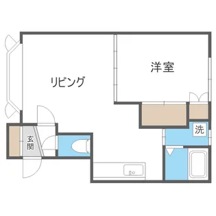SKコーポラス【303号室】の間取り