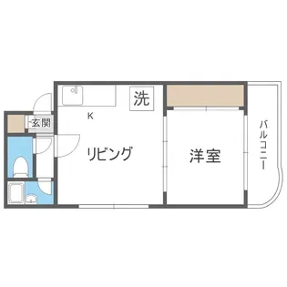 PLAZA IN 栄通【405号室】の間取り