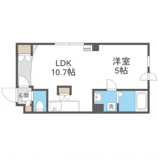 DUE CASA COMODO【2階】の間取り
