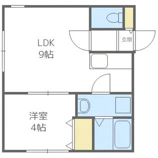 ロワシャルマン【4階】の間取り