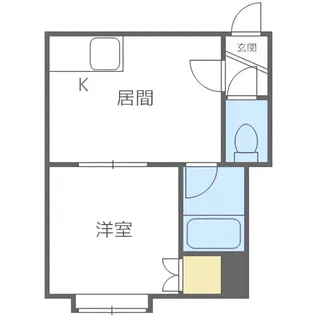 MAPLEHILLS南郷【2階】の間取り