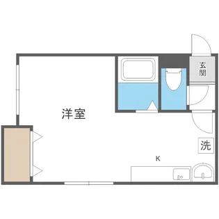 ウッド611【102号室】の間取り