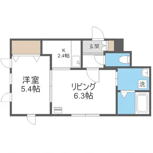 ブリリアントR【3階】の間取り