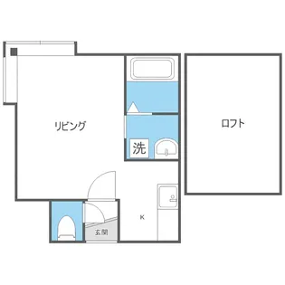 マイタウン【203号室】の間取り