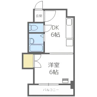 吉田ビル【9階】の間取り