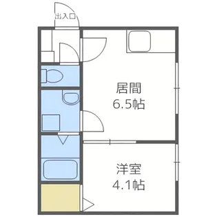 アクアマーレ澄川【2階】の間取り
