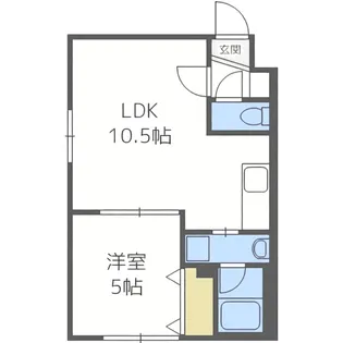 パーク9【4階】の間取り