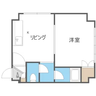 ソニアパレス壱番館【201号室】の間取り