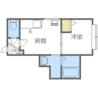 コンブリオ【3階】の間取り