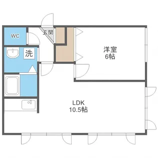 チェリーハイツ【2階】の間取り