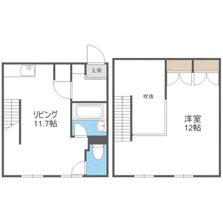 シークエンス620 A棟【3c号室】の間取り