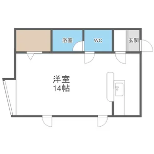 サンホーム館 R【201号室】の間取り