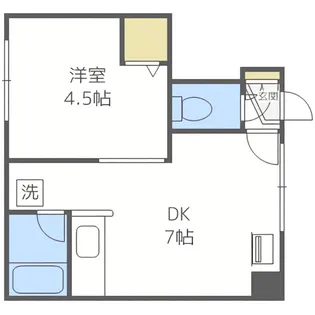 ARS Sun Corpo B【2階】の間取り