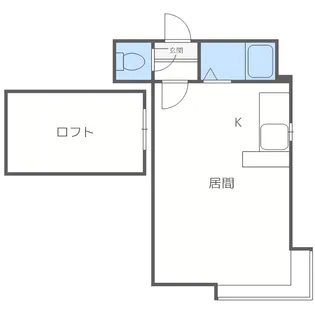 グリュンベーク【204号室】の間取り