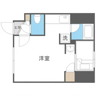 セトル豊平3.1【1階】の間取り