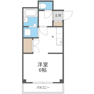 フォーゲル館【4階】の間取り