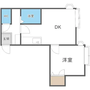 プライムハウス【102号室】の間取り